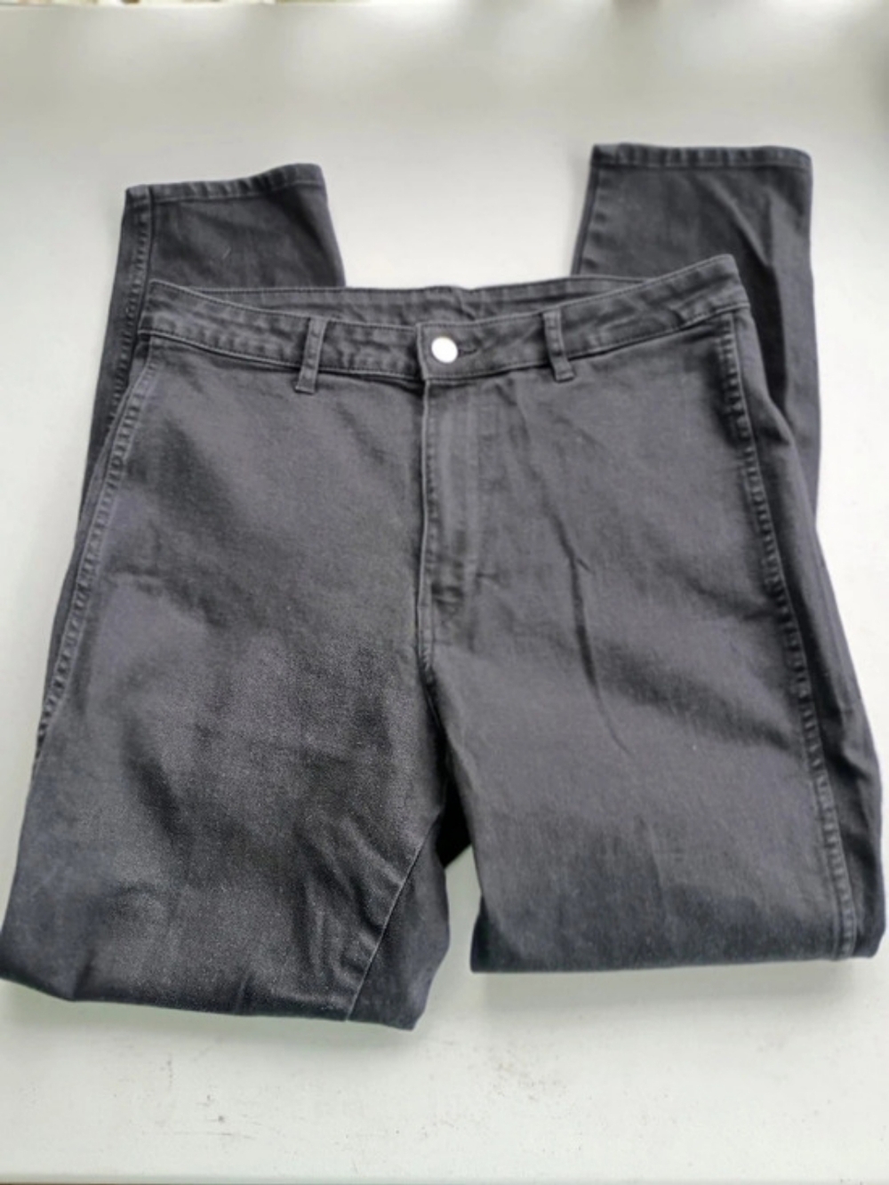 &Denim Women's Black High Waist Skinny Ankle Jeans Size 31
